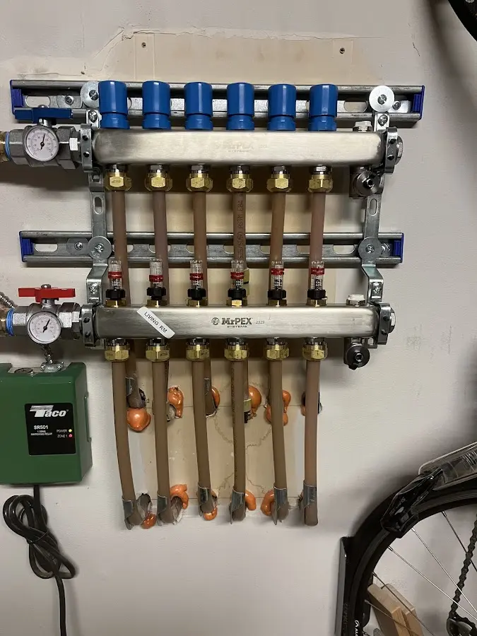 Plumber performing Leak Detection at a residential property in Grambling